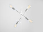 Biela stojaca lampa TWIGO 4 – Obrázok 5