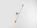 Biela nástenná lampa TWIGO 2L – Obrázok 5